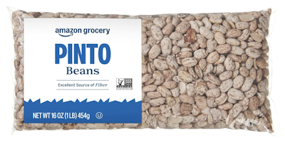Amazon Grocery Pinto Beans 16-oz. Bag: 76 cents + free shipping w/ Prime