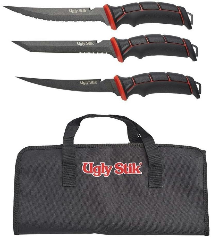 Ugly Stik Ugly Tools 7" Fishing Knife Set: $29