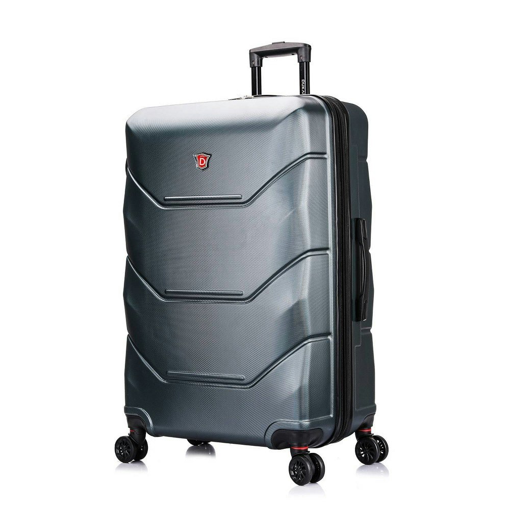 Dukap Zonix 30-Inch Lightweight Hardside Checked Spinner Suitcase: $64.99