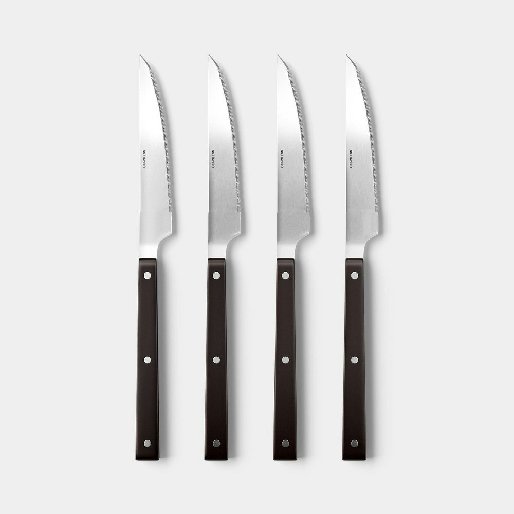 Threshold Burlington Steak Knife 4-Pack: $10 Threshold Burlington Steak Knife 4-Pack: $10