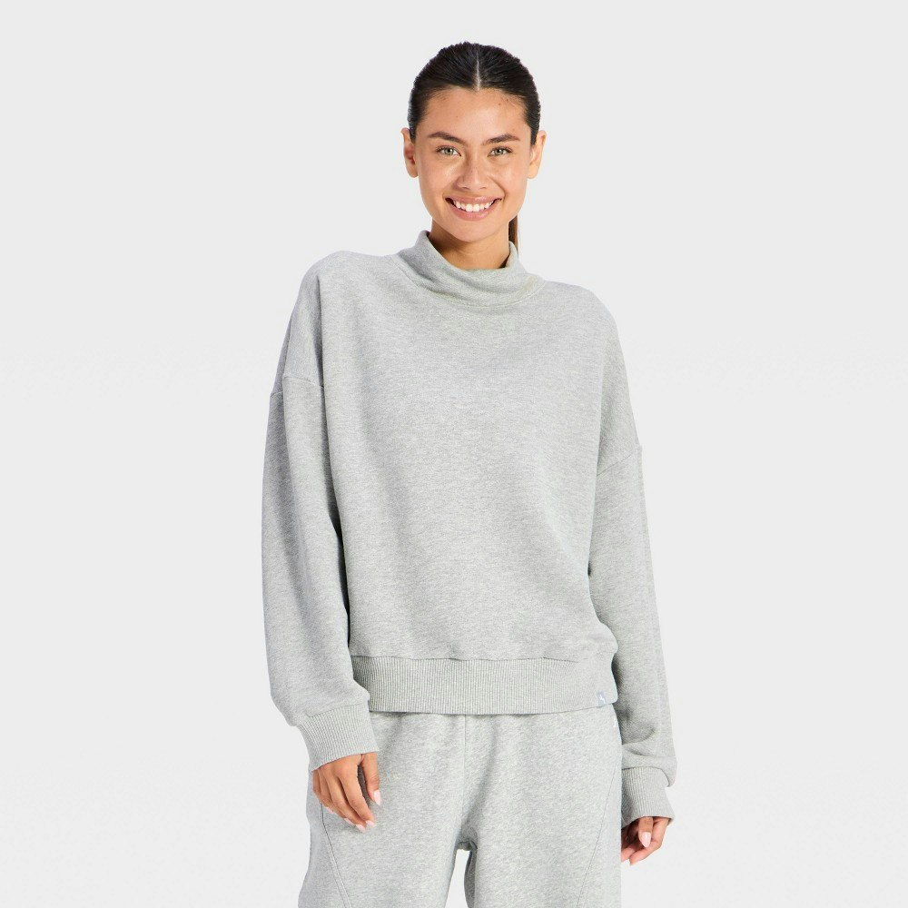JoyLab Women's Mockneck Active Pullover: $30 JoyLab Women's Mockneck Active Pullover: $30