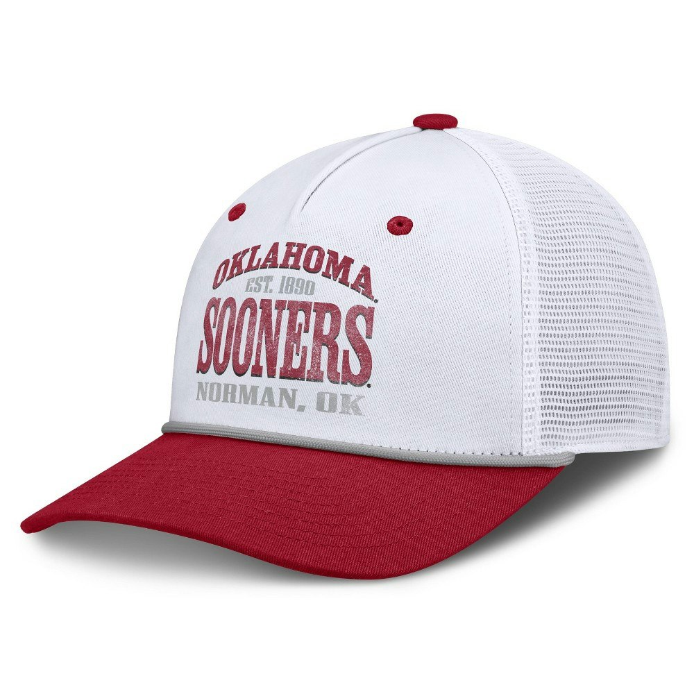 Oklahoma Sooners NCAA Structured Mesh Back Hat: $19.99 Oklahoma Sooners NCAA Structured Mesh Back Hat: $19.99