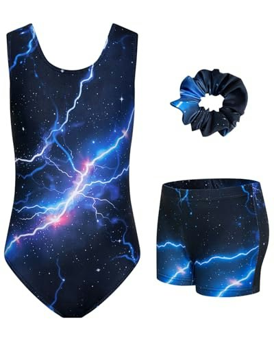JiAmy Girls Gymnastics Leotard 3-Pack: $8.49 JiAmy Girls Gymnastics Leotard 3-Pack: $8.49