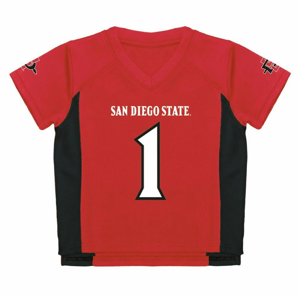 San Diego State Aztecs Toddler Jersey T-Shirt 4T: $24.99 San Diego State Aztecs Toddler Jersey T-Shirt 4T: $24.99