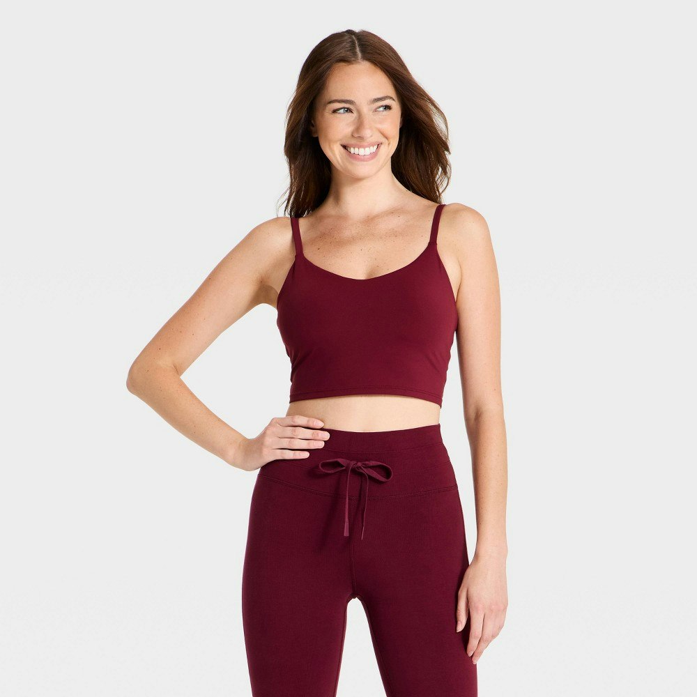 JoyLab Women's Longline Cross Back Active Tank Top: $25