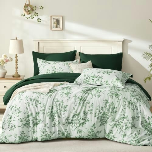 Andency 7-Piece Floral Comforter Set: $42.49 Andency 7-Piece Floral Comforter Set: $42.49