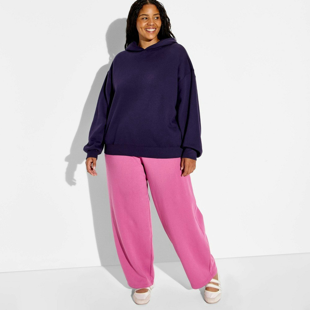 Women's Wild Fable Fleece Hoodie 1X: $28