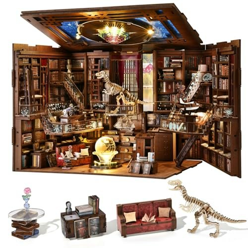 Minicity Beyond Library Max DIY Book Nook Kit: $49.72 Minicity Beyond Library Max DIY Book Nook Kit: $49.72