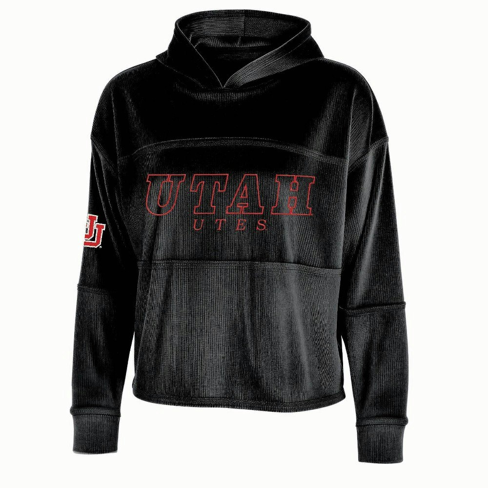 NCAA Utah Utes Women's Velour Hooded Sweatshirt XL: $49.99