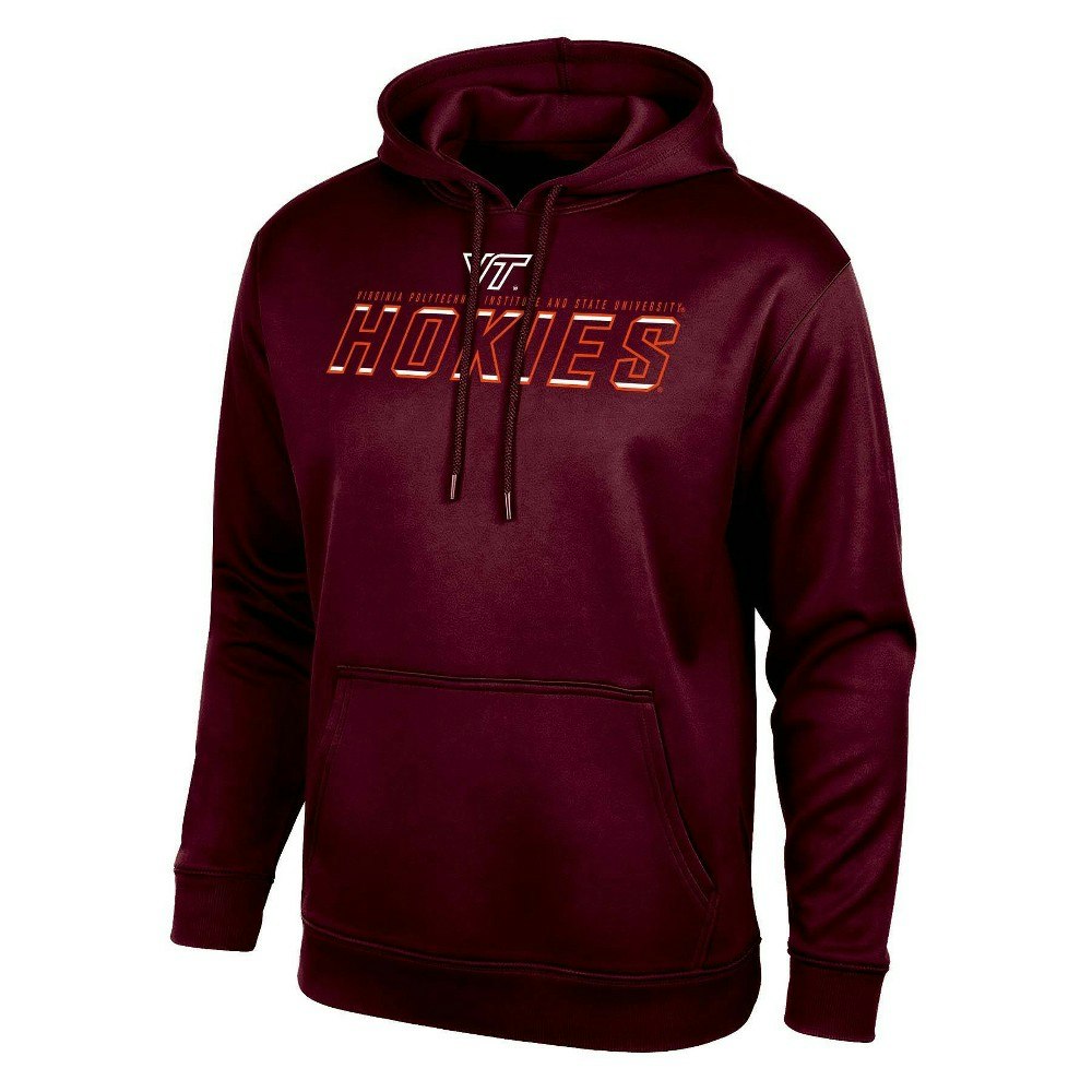 Virginia Tech Hokies Men's Poly Hooded Sweatshirt XL: $44.99