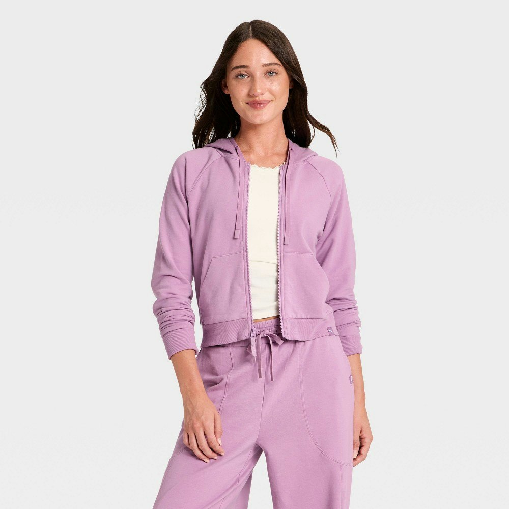 JoyLab Women's Full Zip Hooded Sweatshirt: $35