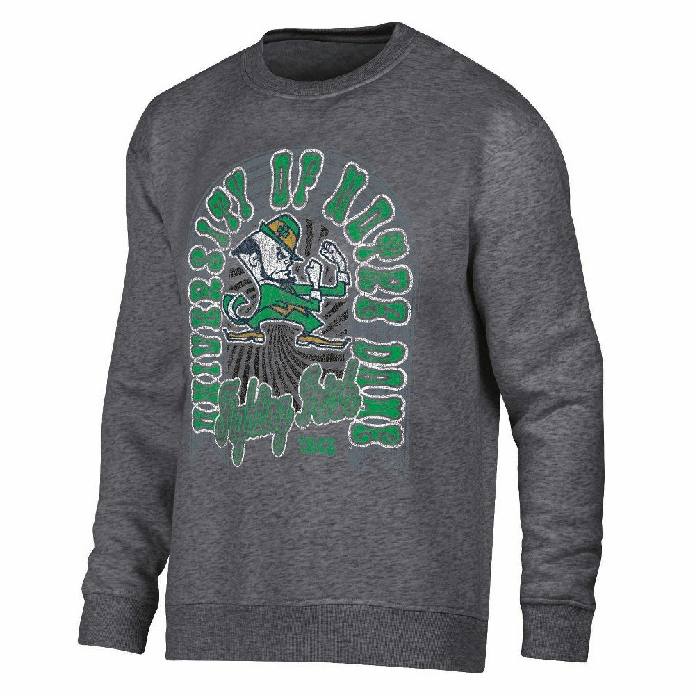 Notre Dame Fighting Irish Crew Neck Sweatshirt: $39.99