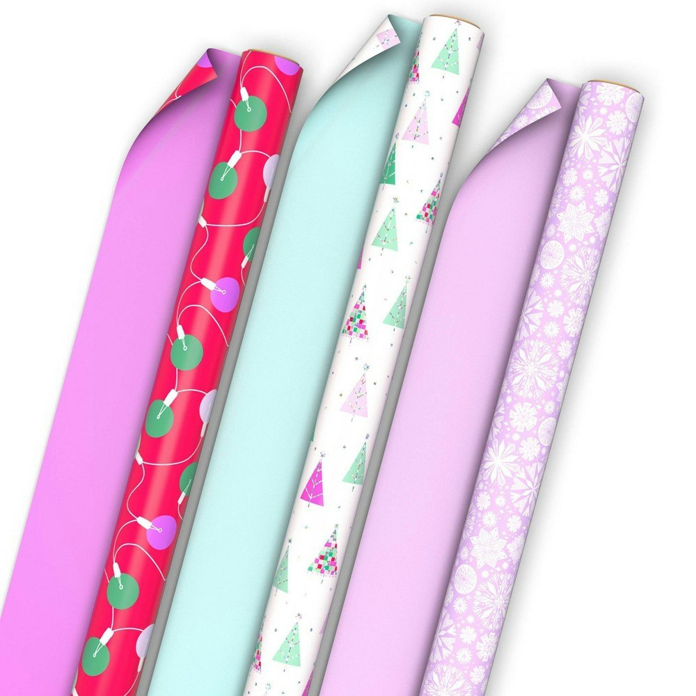 Hallmark Reversible Christmas Wrapping Paper Rolls: $34.49 Hallmark Reversible Christmas Wrapping Paper Rolls: $34.49