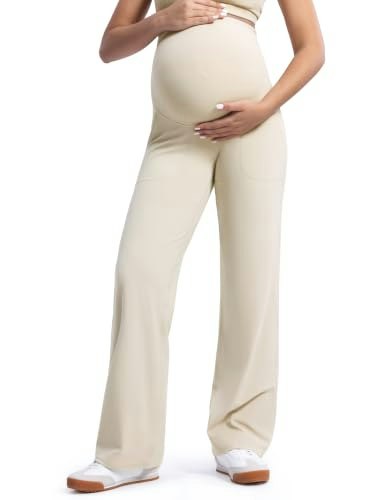 Enerbloom Women's Maternity Wide Leg Yoga Pants: $26.39 Enerbloom Women's Maternity Wide Leg Yoga Pants: $26.39