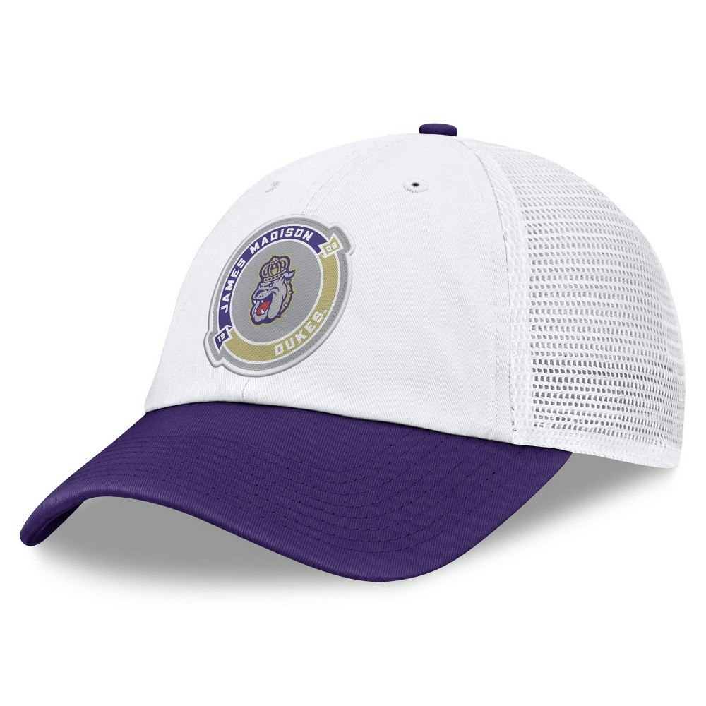 James Madison Dukes Mesh Back Snapback Hat: $19.99