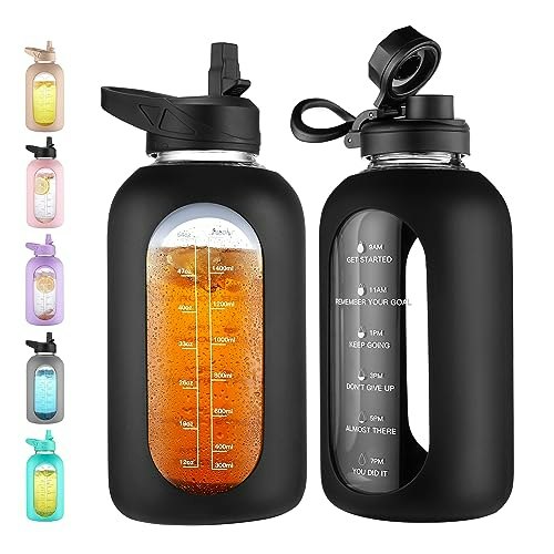 Civago 64-ounce Glass Water Bottle: $19.53 Civago 64-ounce Glass Water Bottle: $19.53
