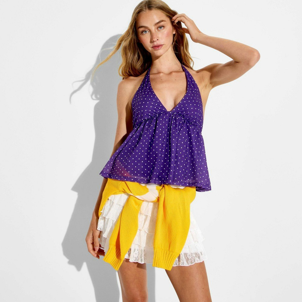 Women's Wild Fable Halter Babydoll Top: $20