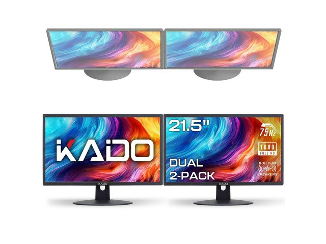 22-inch 1080p LED Monitor 2-Pack: $252.99 22-inch 1080p LED Monitor 2-Pack: $252.99