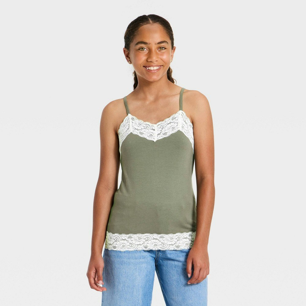 Art Class Girls' Lace Cami: $10