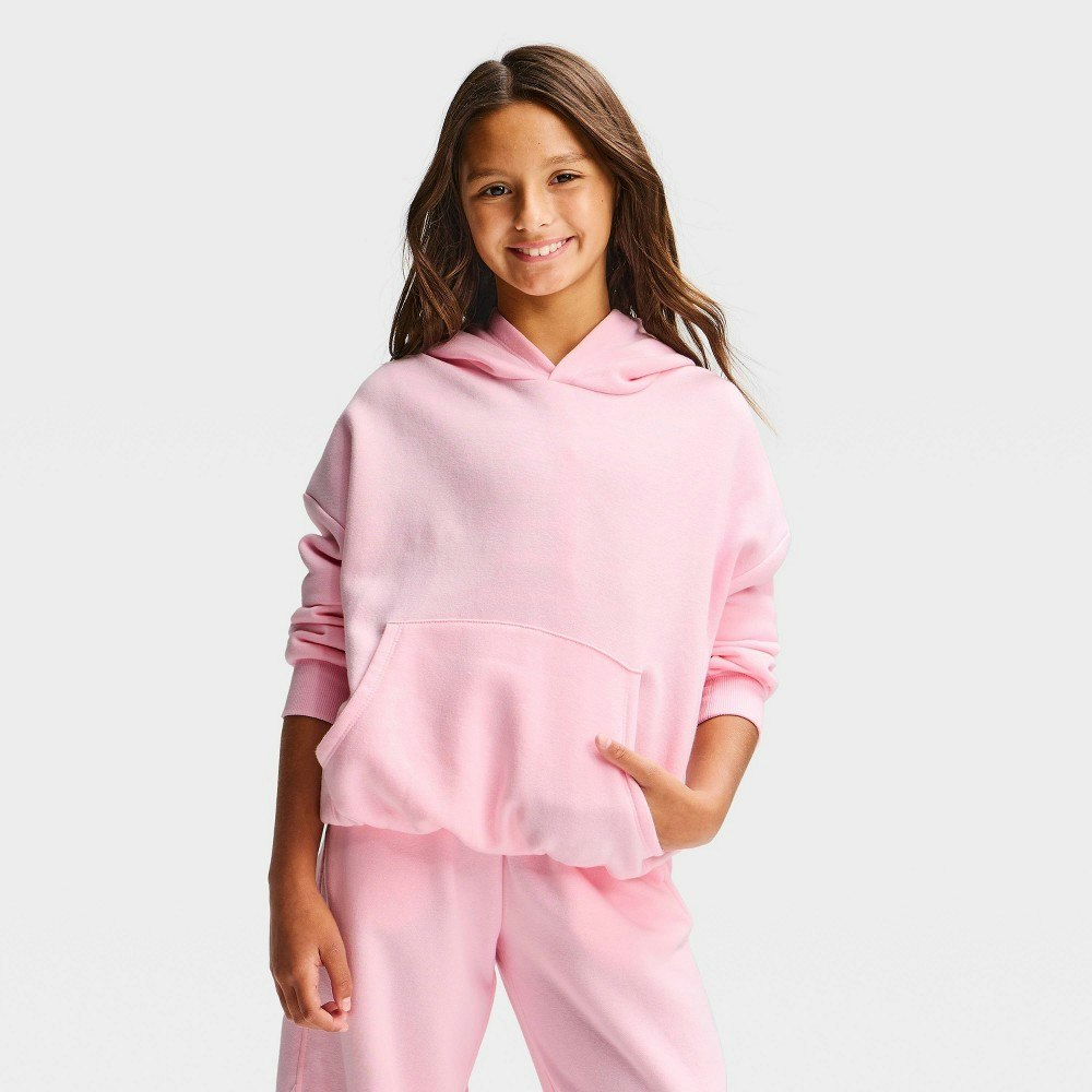 Girls' Bubble Fleece Hoodie: $20