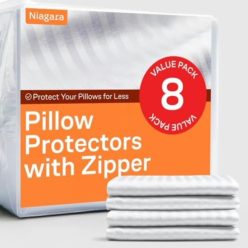 Ultra Soft King Pillow Protectors 8-Pack: $25.49 Ultra Soft King Pillow Protectors 8-Pack: $25.49