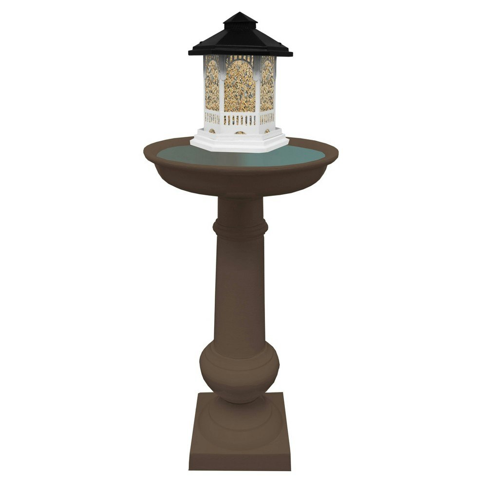 Oakland Living Metal Bird Bath and Feeder: $160.99 Oakland Living Metal Bird Bath and Feeder: $160.99