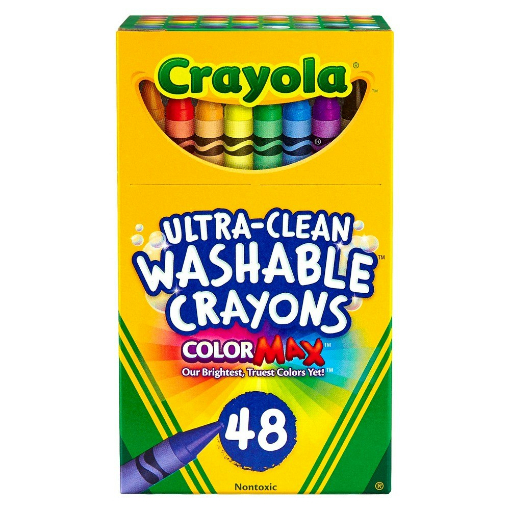 Crayola 48-Count UltraClean Washable Crayons: $7.89 Crayola 48-Count UltraClean Washable Crayons: $7.89