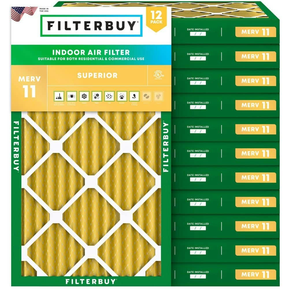 8-inch x 24-inch x 2-inch MERV 11 HVAC Air Filter 12-Pack: $189.96 8-inch x 24-inch x 2-inch MERV 11 HVAC Air Filter 12-Pack: $189.96