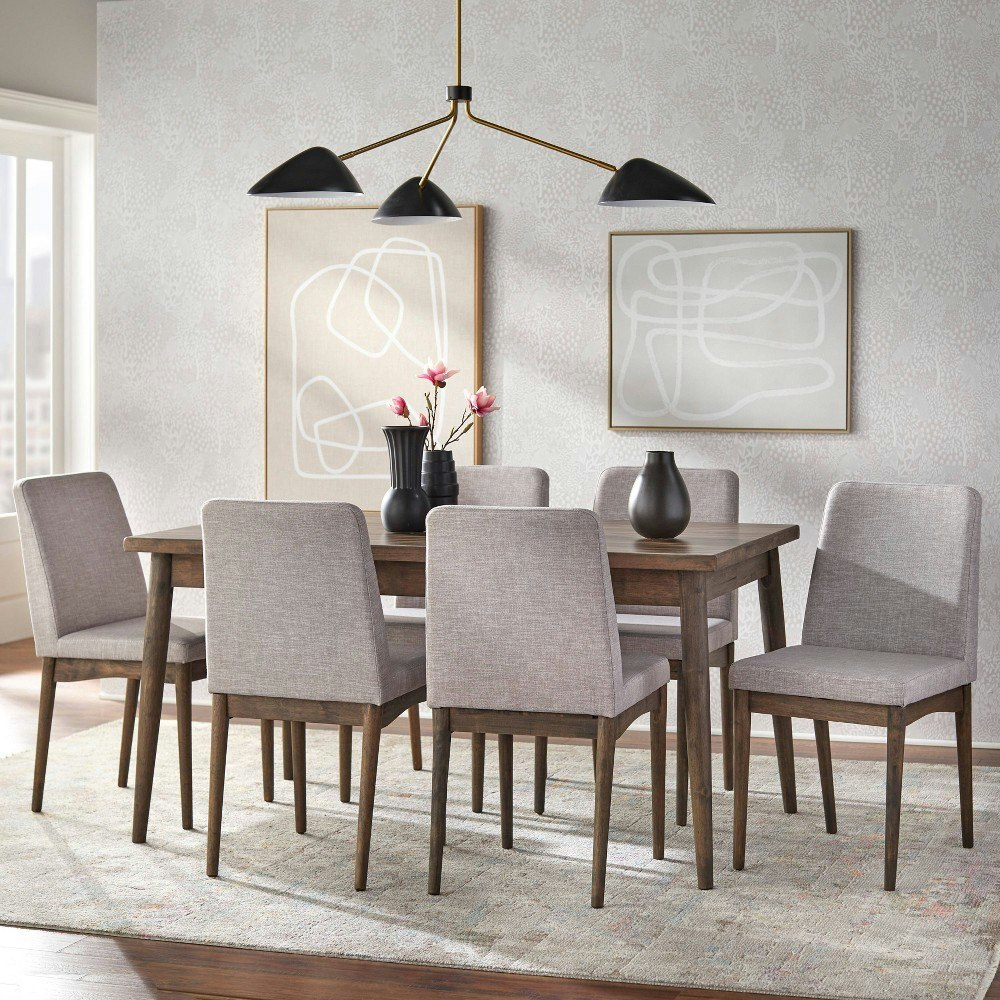 Buylateral 7-Piece Mid-Century Modern Dining Set: $1,150.99 Buylateral 7-Piece Mid-Century Modern Dining Set: $1,150.99