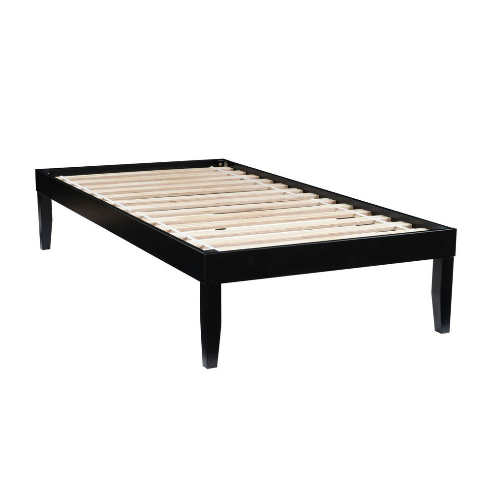 Pensy Mid-Century Modern Twin Platform Bed Frame: $186.99 Pensy Mid-Century Modern Twin Platform Bed Frame: $186.99