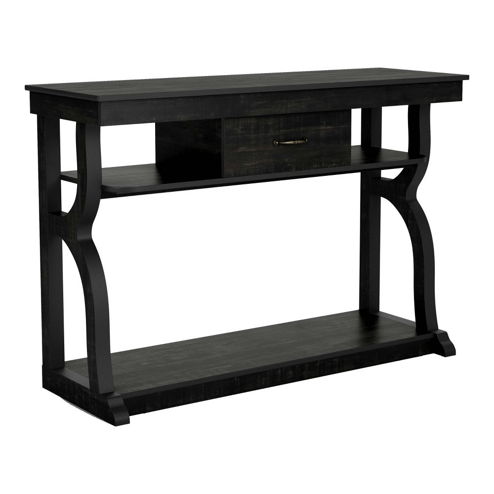 miBasics 47-Inch River Rise Transitional Storage Console Table: $389.99 miBasics 47-Inch River Rise Transitional Storage Console Table: $389.99