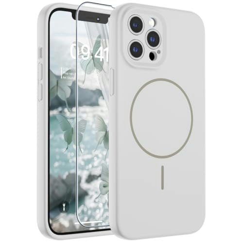Supfine Silicone Magnetic Case for iPhone 12 Pro Max: $8.49 Supfine Silicone Magnetic Case for iPhone 12 Pro Max: $8.49