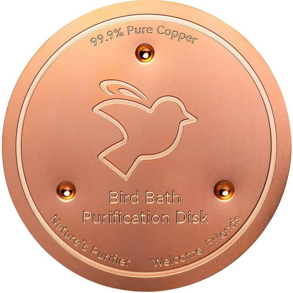 Copper Bird Bath Disk 1-Pack: $46.99 Copper Bird Bath Disk 1-Pack: $46.99