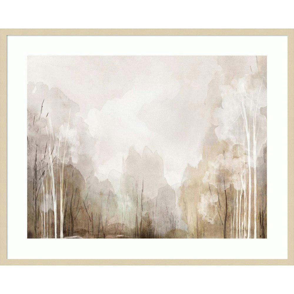 Amanti Art 41"x33" Dazzling Forest Wood Framed Wall Art Print: $326.99 Amanti Art 41"x33" Dazzling Forest Wood Framed Wall Art Print: $326.99