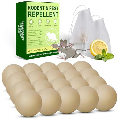 Mouse Repellent Balls 20-Pack: $14.39 Mouse Repellent Balls 20-Pack: $14.39