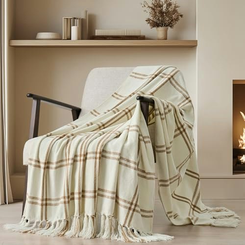 EverGrace 50"x60" Plaid Chenille Knit Throw Blanket: $26.99 EverGrace 50"x60" Plaid Chenille Knit Throw Blanket: $26.99