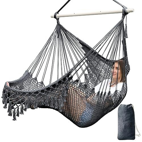 Chihee Woven Mesh Hammock Chair: $27.19 Chihee Woven Mesh Hammock Chair: $27.19