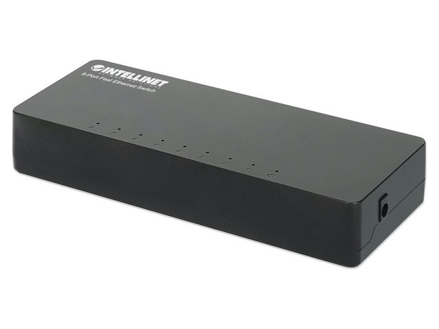 Intellinet 8-Port 100 Mbps Ethernet Network Switch: $12.99