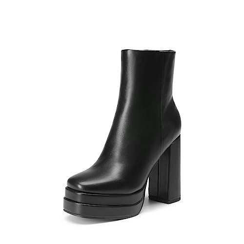 Dream Pairs Women's Platform Chunky Heel Ankle Boots: $35.99 Dream Pairs Women's Platform Chunky Heel Ankle Boots: $35.99