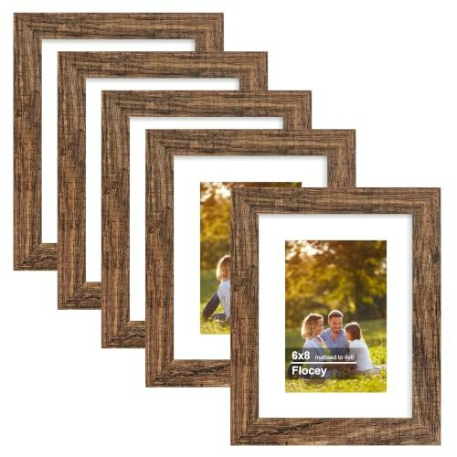 Flocey 6x8 Picture Frame 5-Pack: $22.93 Flocey 6x8 Picture Frame 5-Pack: $22.93