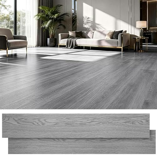 Dexde Peel and Stick Vinyl Wood Plank Flooring 36-Pack: $33.99 Dexde Peel and Stick Vinyl Wood Plank Flooring 36-Pack: $33.99