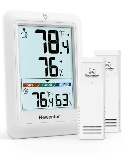 Newentor Wireless Indoor Outdoor Thermometer: $21.24 Newentor Wireless Indoor Outdoor Thermometer: $21.24