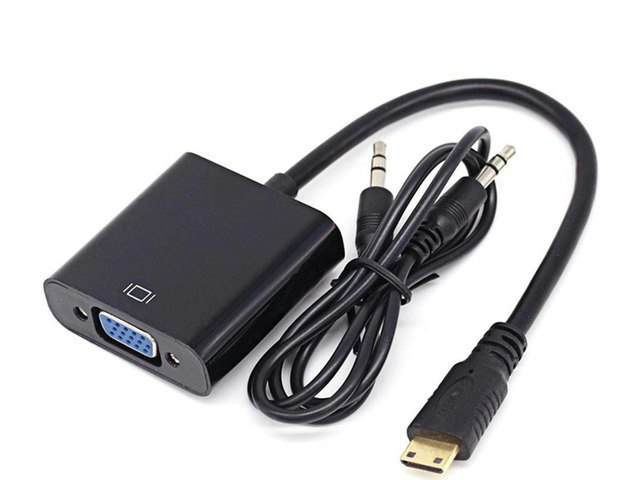 Active Mini HDMI to VGA Video Converter Adapter: $11.89 Active Mini HDMI to VGA Video Converter Adapter: $11.89