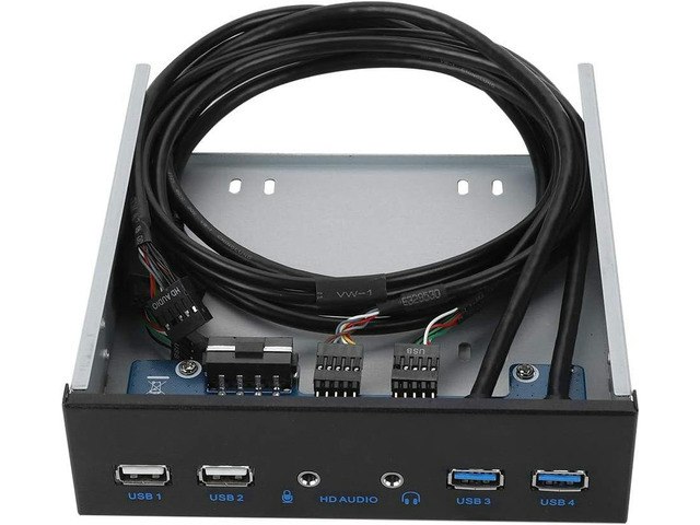 5.25-inch 4-Port USB 3.0 Front Panel: $33.98