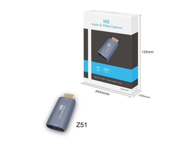 Z51 4K HDMI to USB Video Capture Card: $27.82 Z51 4K HDMI to USB Video Capture Card: $27.82