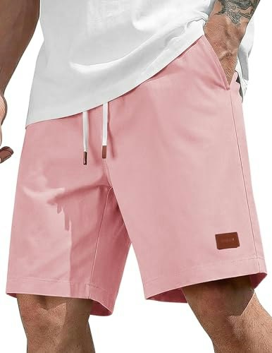 Coofandy Men's 9-Inch Cotton Chino Shorts: $23.99 Coofandy Men's 9-Inch Cotton Chino Shorts: $23.99