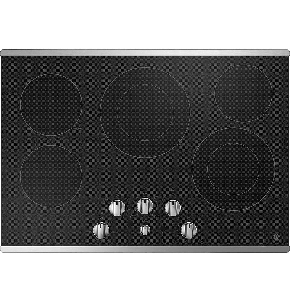 GE 30-Inch 5-Element Electric Built-In Cooktop: $899.99 GE 30-Inch 5-Element Electric Built-In Cooktop: $899.99