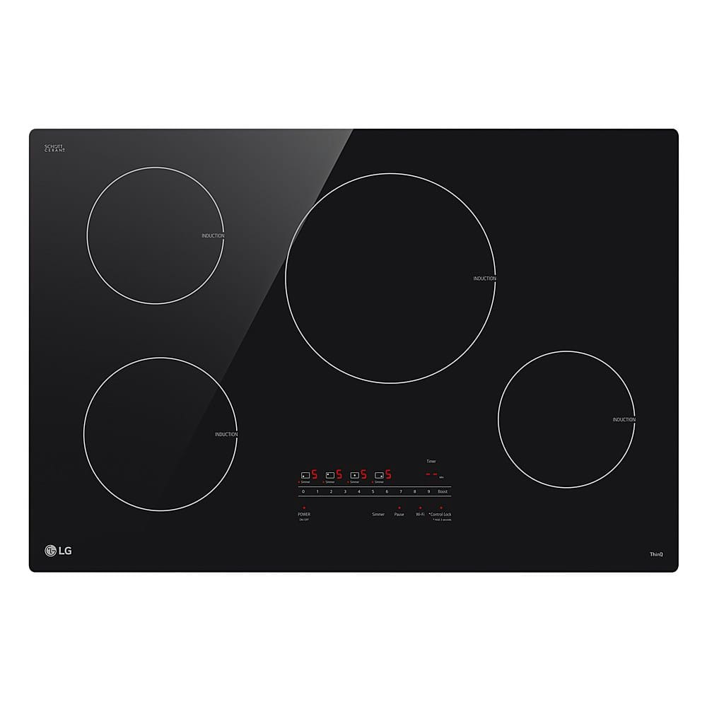 LG 30-Inch 4-Element Built-in Smart Induction Cooktop: $1,049.99