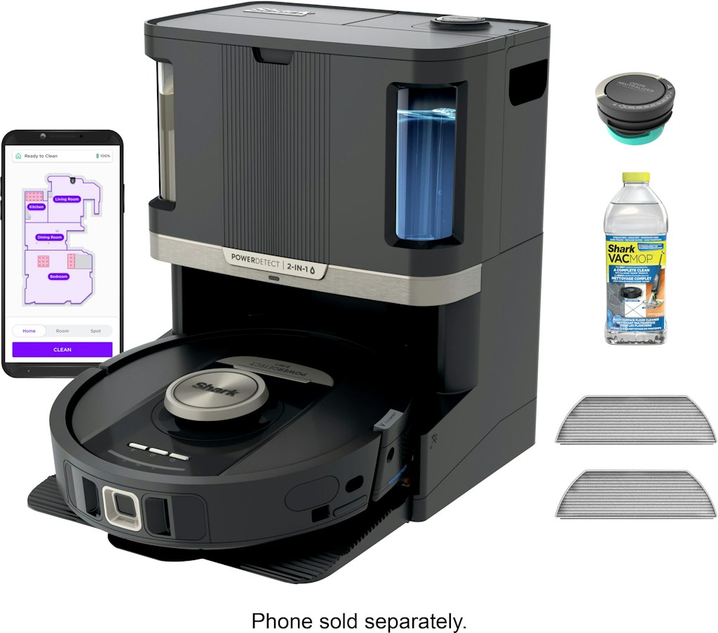 Shark PowerDetect NeverTouch Pro Robot Vacuum and Mop: $999.99 Shark PowerDetect NeverTouch Pro Robot Vacuum and Mop: $999.99