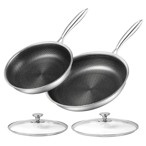 Innerwell Non-Stick Frying Pan Set with Lid: $76.49 Innerwell Non-Stick Frying Pan Set with Lid: $76.49